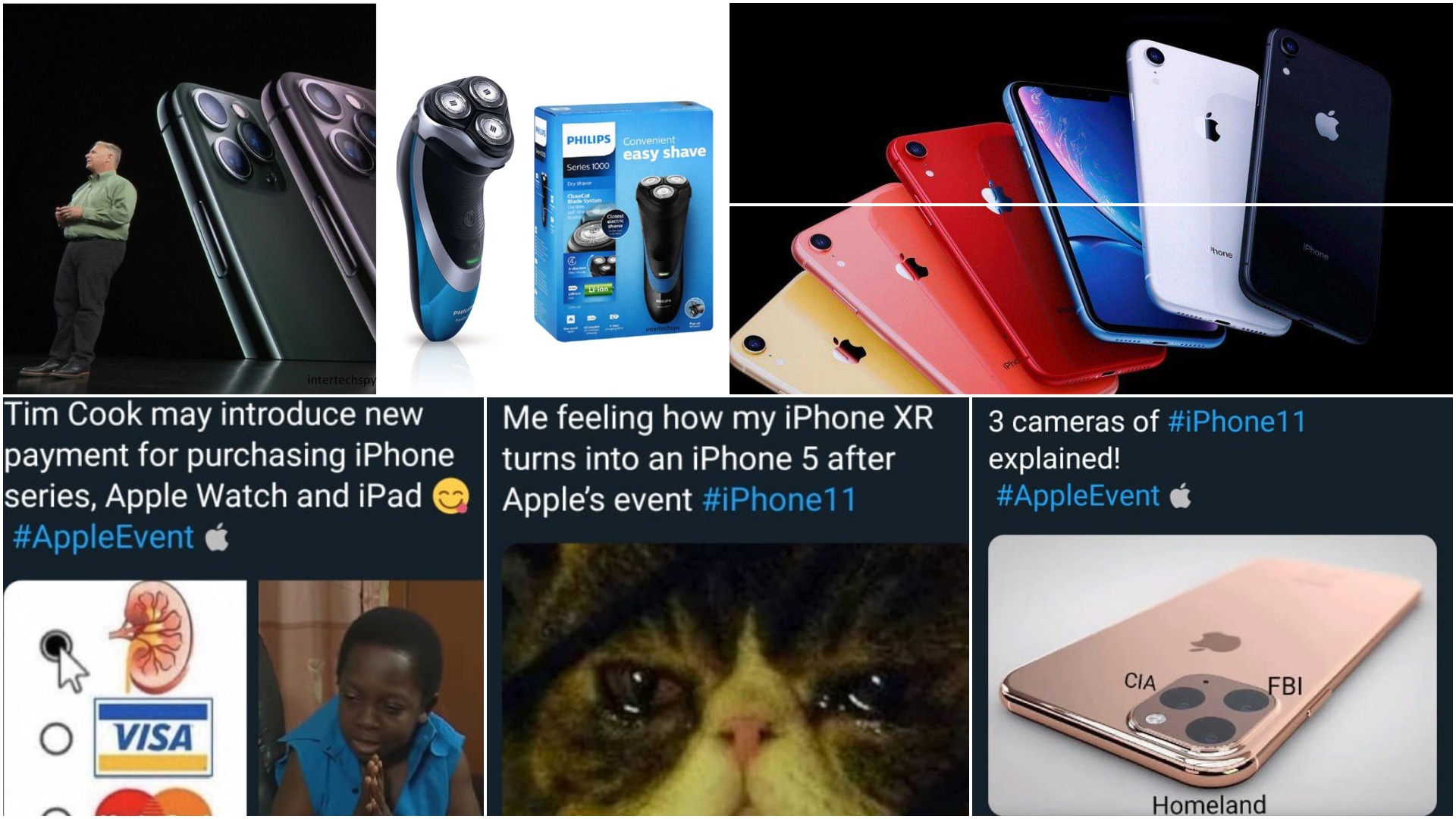 Apple unveils iPhone11 and the Internet is roasting it ...
