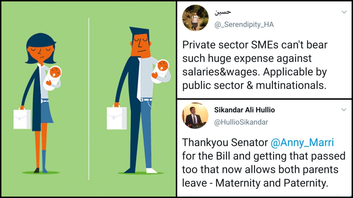 The Senate just passed a bill granting paid maternity and paternity