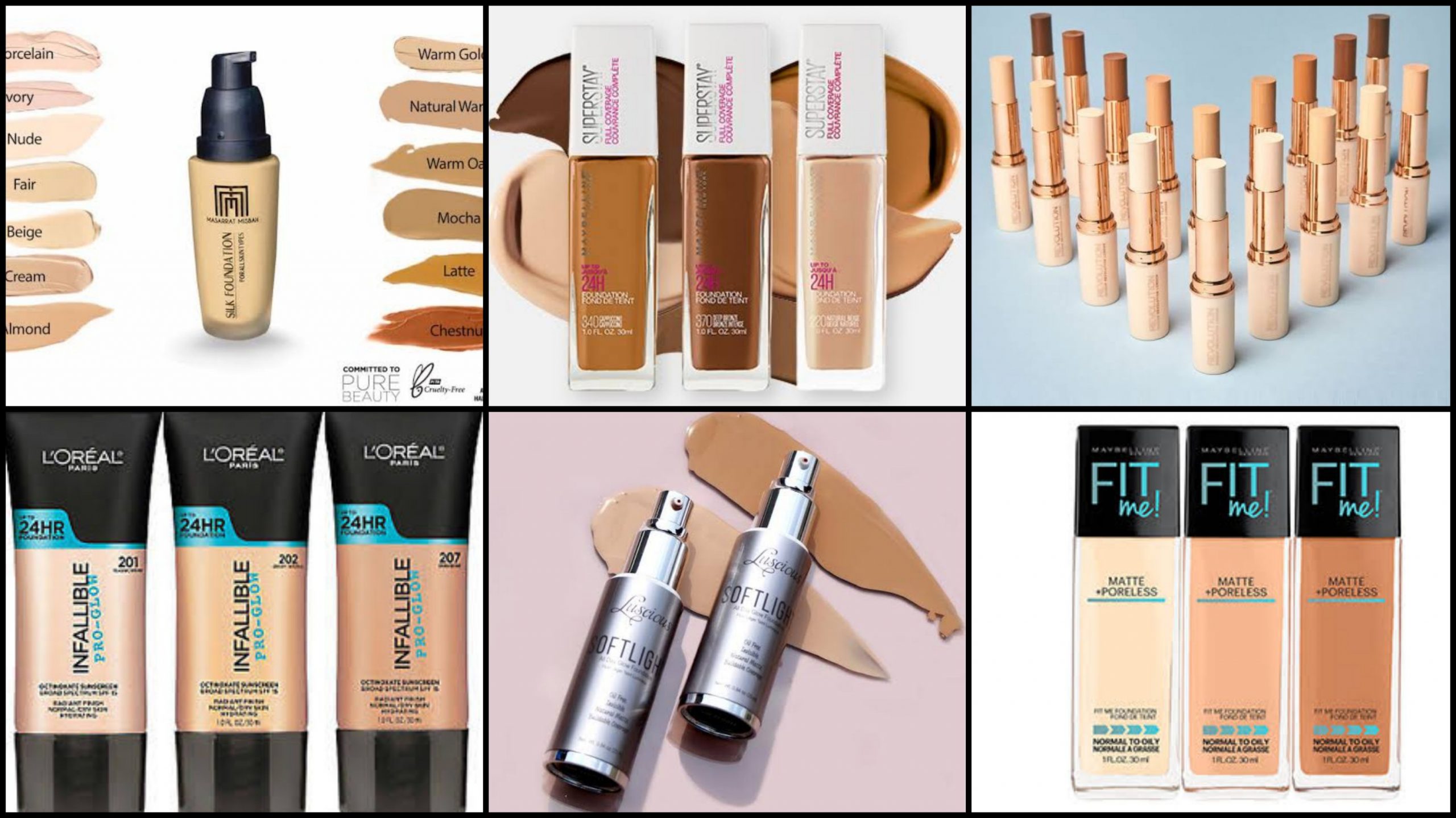 best summer foundation for dry skin