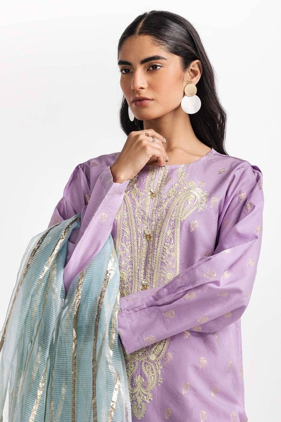 Blooming Eid Raglan Shirt - Black Iris